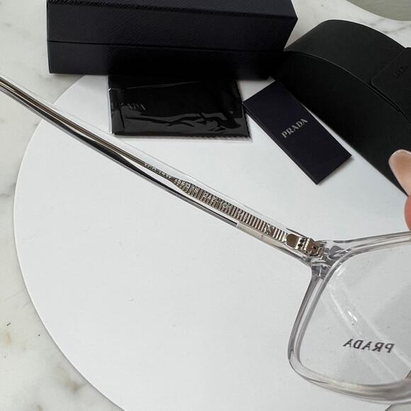 NEW Prada PR14WVF Frames in Crystal Transparent - Picture 11 of 11